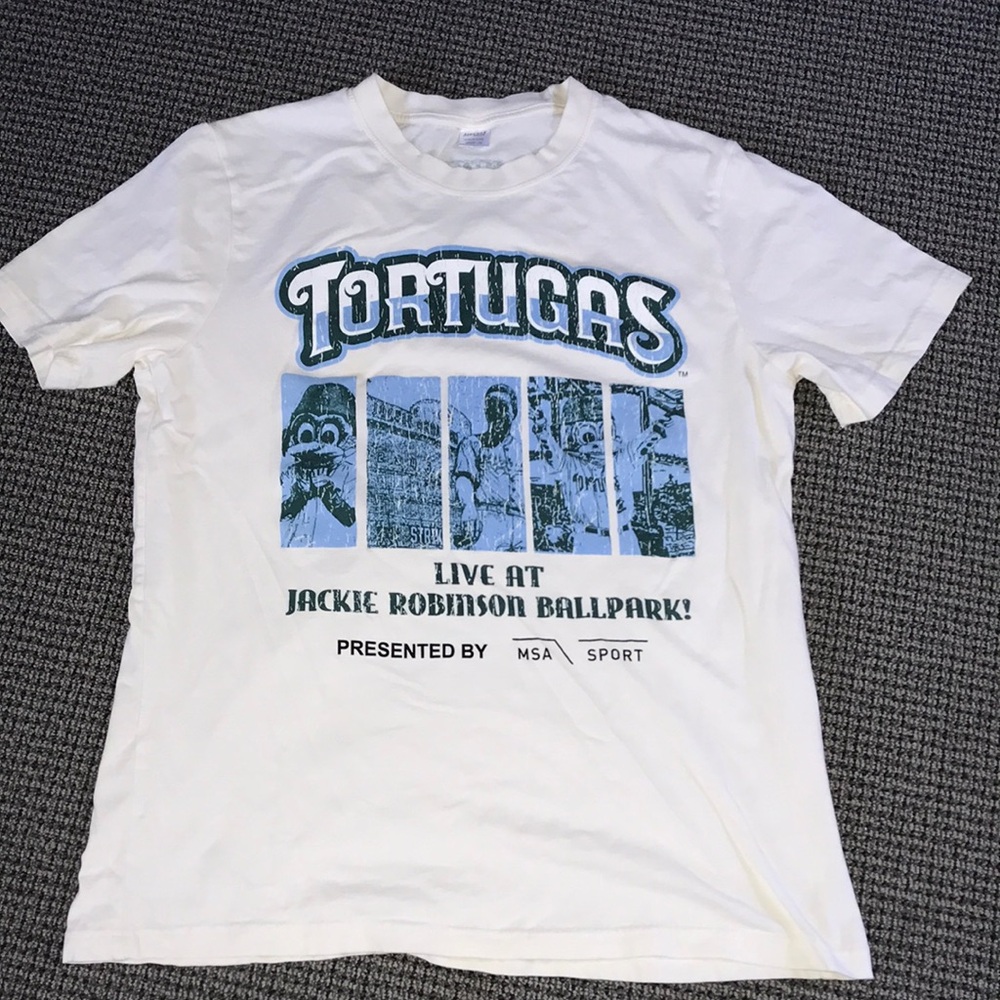 Tortugas White Graphic Short Sleeve Tee
